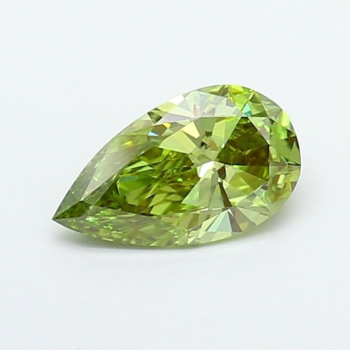 Loose Diamond - PEAR 1.51ct Fancy Vivid Green VS1: Loose Diamond - PEAR 1.51ct Fancy Vivid Green VS1 Source: This is a real non-mined Diamond that has been grown in a lab Shape: PEAR Carats: 1.51 Color: Fancy Vivid Green Certification: IGI Video: