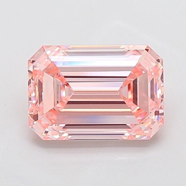 Loose Diamond - EMERALD 3.03ct Fancy Intense Pink VS1: Loose Diamond - EMERALD 3.03ct Fancy Intense Pink VS1 Source: This is a real non-mined Diamond that has been grown in a lab Shape: EMERALD Carats: 3.03 Color: Fancy Intense Pink Certification: IGI Vid