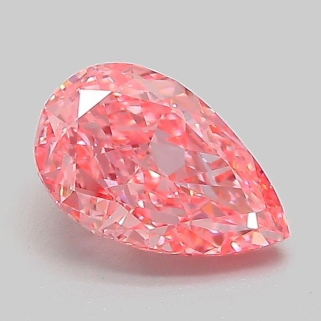 Loose Diamond - PEAR 1.05ct Fancy Vivid Pink VVS2: Loose Diamond - PEAR 1.05ct Fancy Vivid Pink VVS2 Source: This is a real non-mined Diamond that has been grown in a lab Shape: PEAR Carats: 1.05 Color: Fancy Vivid Pink Certification: IGI Video: