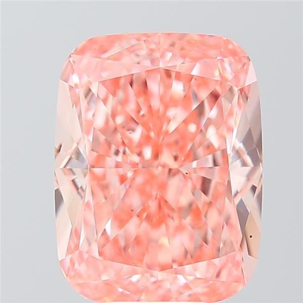 Loose Diamond - CUSHION MODIFIED 8.03ct Fancy Vivid Pink VS2: Loose Diamond - CUSHION MODIFIED 8.03ct Fancy Vivid Pink VS2 Source: This is a real non-mined Diamond that has been grown in a lab Shape: CUSHION MODIFIED Carats: 8.03 Color: Fancy Vivid Pink Certific