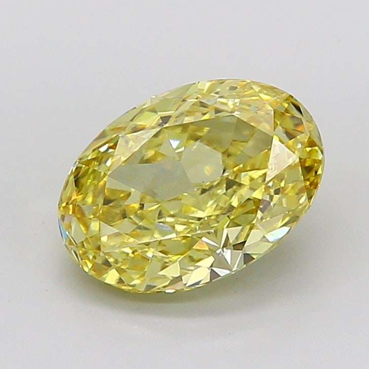 Loose Diamond - OVAL 3.1ct Fancy Intense Yellow VS1: Loose Diamond - OVAL 3.1ct Fancy Intense Yellow VS1 Source: This is a real non-mined Diamond that has been grown in a lab Shape: OVAL Carats: 3.1 Color: Fancy Intense Yellow Certification: IGI Video: