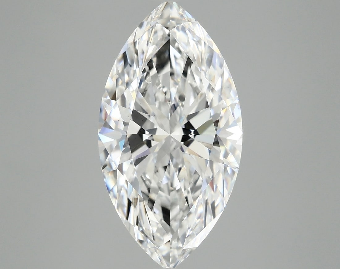 Loose Diamond - MARQUISE 4.1ct E VS2: Loose Diamond - MARQUISE 4.1ct E VS2 Source: This is a real non-mined Diamond that has been grown in a lab Shape: MARQUISE Carats: 4.1 Color: E Clarity: VS2 Certification: IGI Condition: Pre-Owned PLE