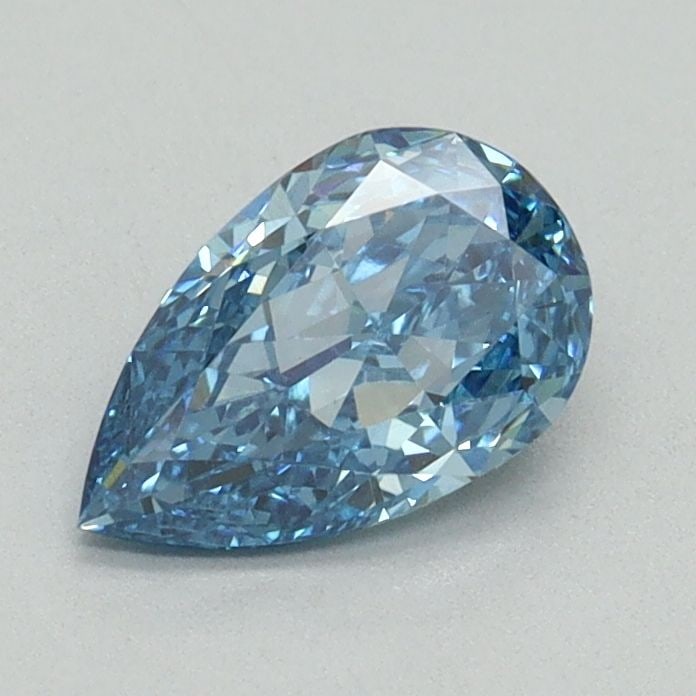 Loose Diamond - PEAR 0.76ct Fancy Vivid Blue VS1: Loose Diamond - PEAR 0.76ct Fancy Vivid Blue VS1 Source: This is a real non-mined Diamond that has been grown in a lab Shape: PEAR Carats: 0.76 Color: Fancy Vivid Blue Certification: IGI Video: