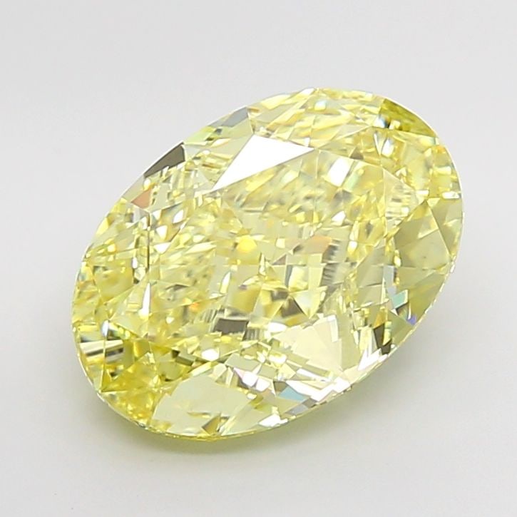 Loose Diamond - OVAL 6.85ct Fancy Intense Yellow VS1: Loose Diamond - OVAL 6.85ct Fancy Intense Yellow VS1 Source: This is a real non-mined Diamond that has been grown in a lab Shape: OVAL Carats: 6.85 Color: Fancy Intense Yellow Certification: IGI Video