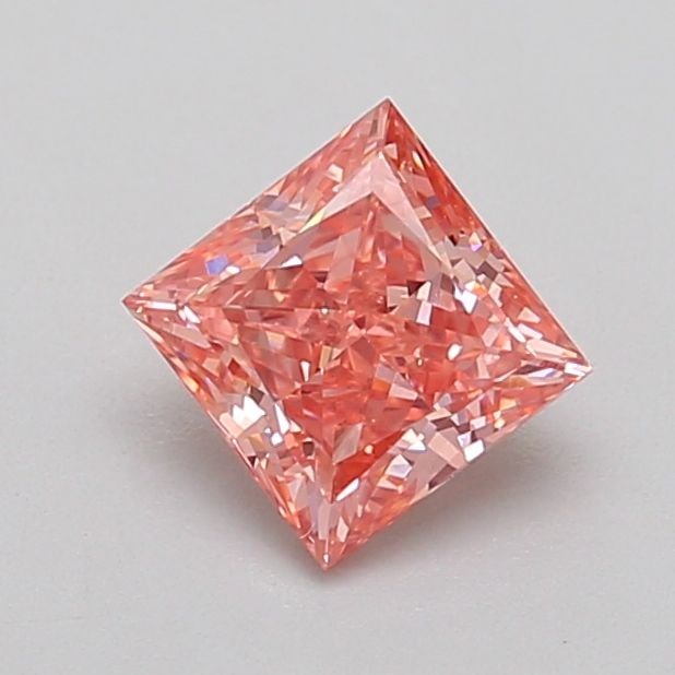 Loose Diamond - PRINCESS 0.88ct Fancy Vivid Pink VS1: Loose Diamond - PRINCESS 0.88ct Fancy Vivid Pink VS1 Source: This is a real non-mined Diamond that has been grown in a lab Shape: PRINCESS Carats: 0.88 Color: Fancy Vivid Pink Certification: IGI