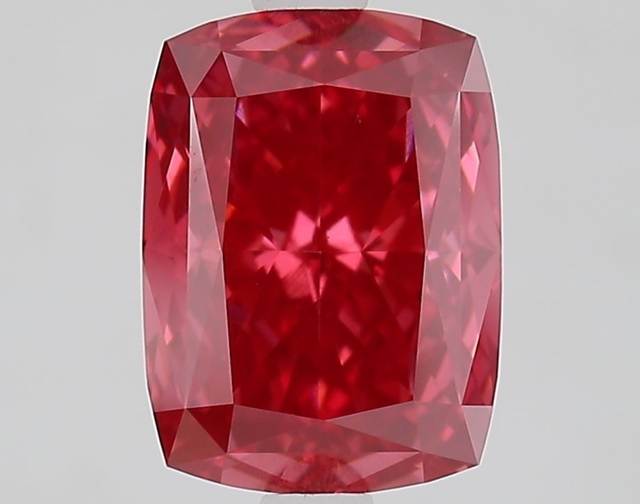 Loose Diamond - CUSHION MODIFIED 2.61ct Fancy Vivid Pink VS1: Loose Diamond - CUSHION MODIFIED 2.61ct Fancy Vivid Pink VS1 Source: This is a real non-mined Diamond that has been grown in a lab Shape: CUSHION MODIFIED Carats: 2.61 Color: Fancy Vivid Pink Certific