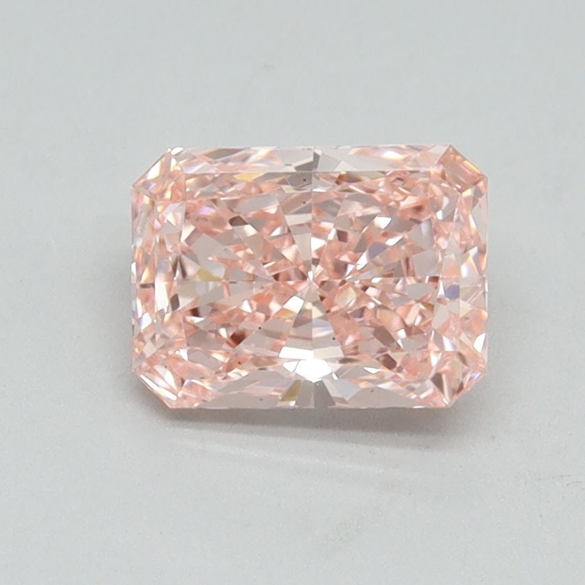 Loose Diamond - RADIANT 1.13ct Fancy Vivid Pink VS2: Loose Diamond - RADIANT 1.13ct Fancy Vivid Pink VS2 Source: This is a real non-mined Diamond that has been grown in a lab Shape: RADIANT Carats: 1.13 Color: Fancy Vivid Pink Certification: IGI Video: