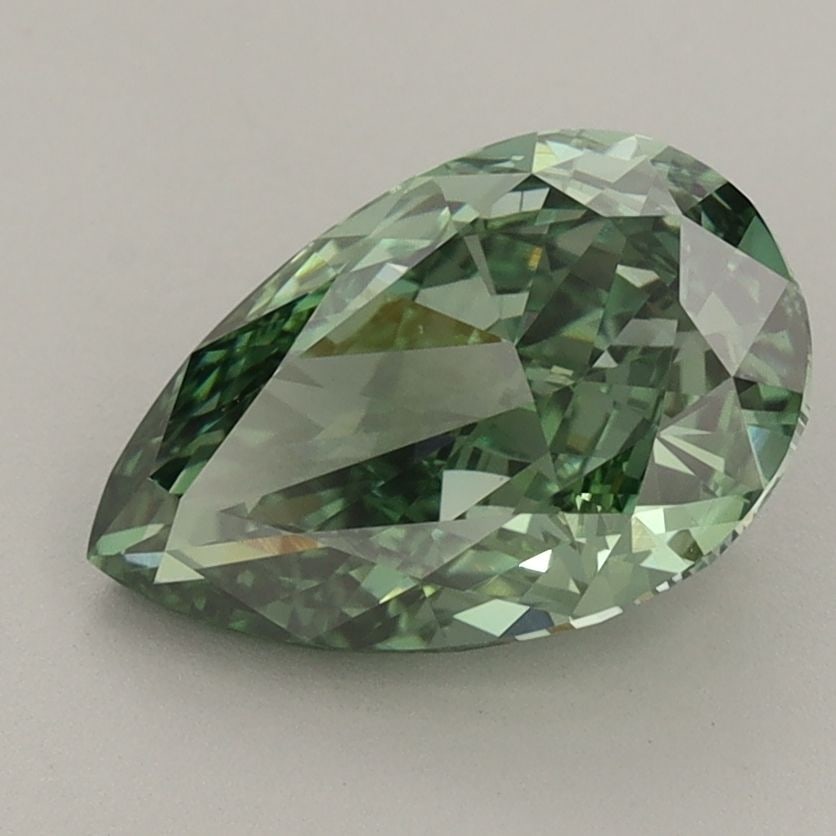 Loose Diamond - PEAR 2.34ct Fancy Vivid Green VVS2 (1 of 1)