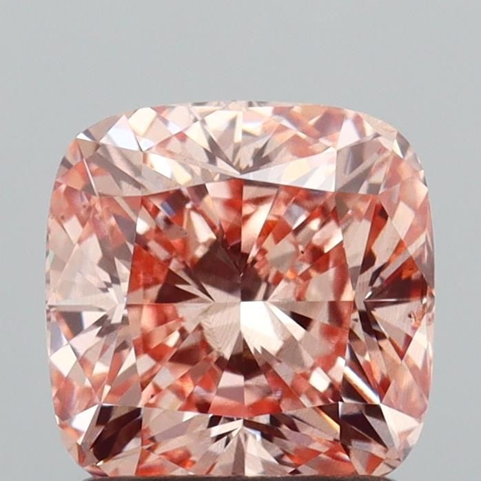 Loose Diamond - CUSHION MODIFIED 1.5ct Fancy Intense Pink SI1: Loose Diamond - CUSHION MODIFIED 1.5ct Fancy Intense Pink SI1 Source: This is a real non-mined Diamond that has been grown in a lab Shape: CUSHION MODIFIED Carats: 1.5 Color: Fancy Intense Pink Certif