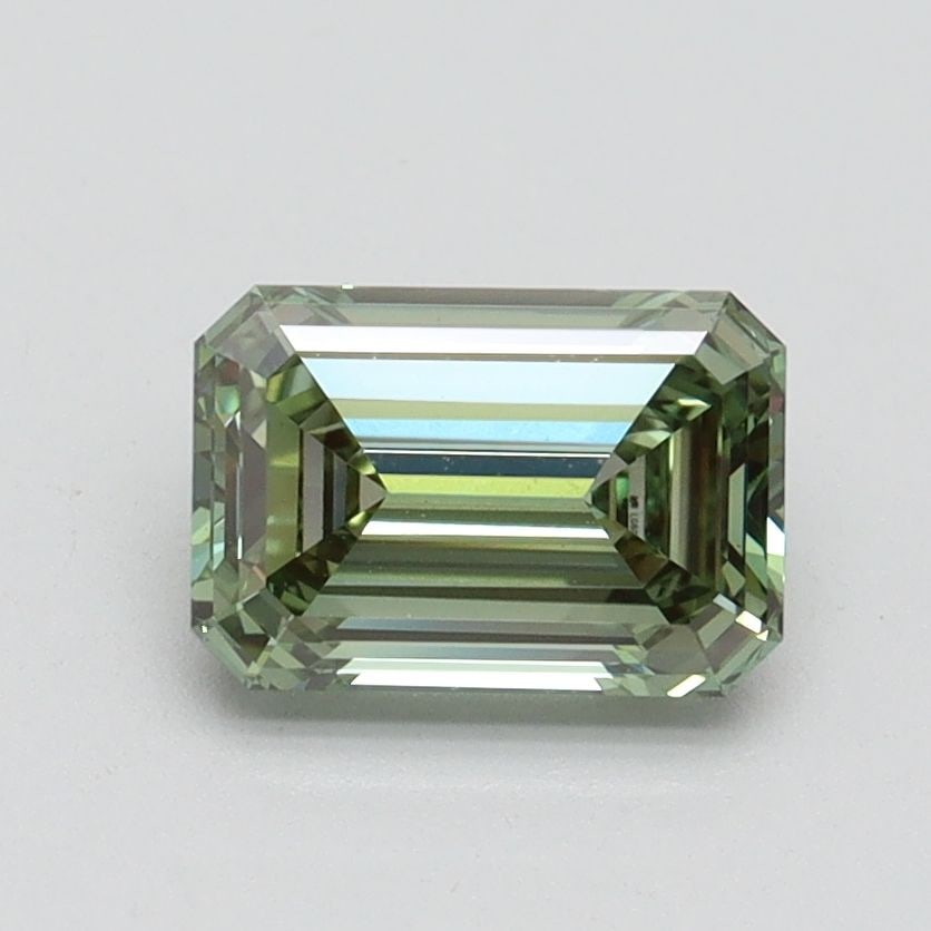 Loose Diamond - EMERALD 1.16ct Fancy Intense Green VS1: Loose Diamond - EMERALD 1.16ct Fancy Intense Green VS1 Source: This is a real non-mined Diamond that has been grown in a lab Shape: EMERALD Carats: 1.16 Color: Fancy Intense Green Certification: IGI V