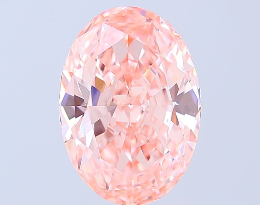 Loose Diamond - OVAL 4.51ct Fancy Vivid Pink VVS2: Loose Diamond - OVAL 4.51ct Fancy Vivid Pink VVS2 Source: This is a real non-mined Diamond that has been grown in a lab Shape: OVAL Carats: 4.51 Color: Fancy Vivid Pink Certification: IGI Video: