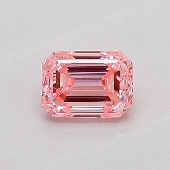 Loose Diamond - EMERALD 0.29ct Fancy Vivid Pink VS1: Loose Diamond - EMERALD 0.29ct Fancy Vivid Pink VS1 Source: This is a real non-mined Diamond that has been grown in a lab Shape: EMERALD Carats: 0.29 Color: Fancy Vivid Pink Certification: IGI PLEASE 