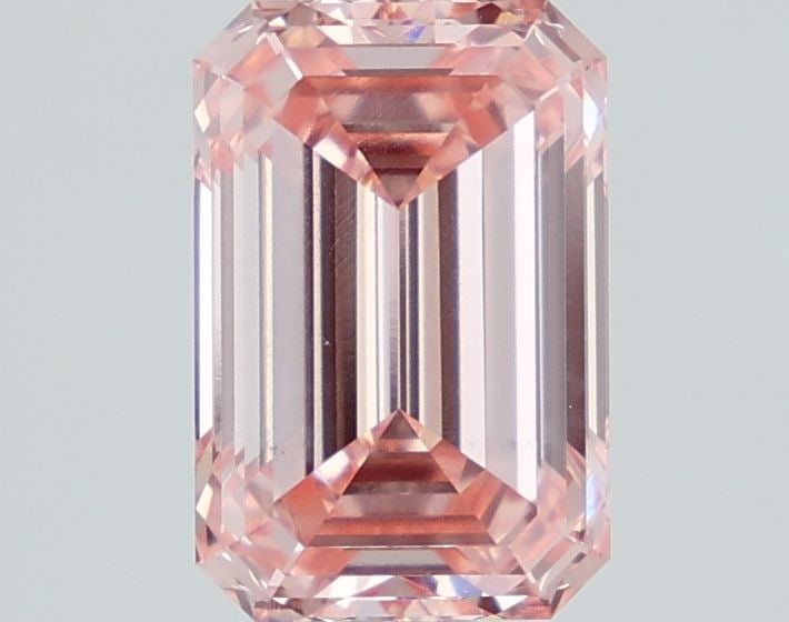 Loose Diamond - EMERALD 1.92ct Fancy Intense Pink VS1: Loose Diamond - EMERALD 1.92ct Fancy Intense Pink VS1 Source: This is a real non-mined Diamond that has been grown in a lab Shape: EMERALD Carats: 1.92 Color: Fancy Intense Pink Certification: IGI Vid