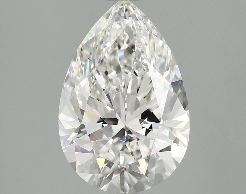 Loose Diamond - PEAR 2.61ct F VS1: Loose Diamond - PEAR 2.61ct F VS1 Source: This is a real non-mined Diamond that has been grown in a lab Shape: PEAR Carats: 2.61 Color: F Clarity: VS1 Certification: IGI Condition: Pre-Owned PLEASE NO