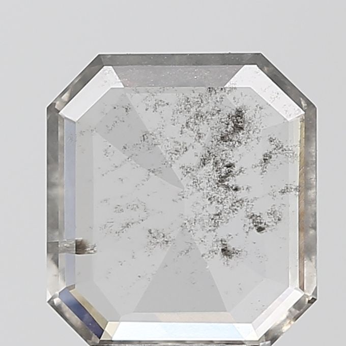 Loose Diamond - EMERALD 1.46ct Salt and Pepper I1: Loose Diamond - EMERALD 1.46ct Salt and Pepper I1 Source: This is a real non-mined Diamond that has been grown in a lab Shape: EMERALD Carats: 1.46 Color: Salt and Pepper Certification: NONE Video: