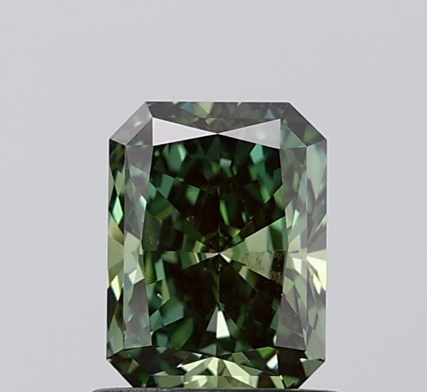 Loose Diamond - RADIANT 1.07ct Fancy Vivid Green VS2 (1 of 1)