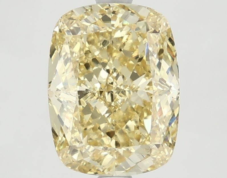 Loose Diamond - CUSHION MODIFIED 3.3ct Fancy Intense Yellow VS1: Loose Diamond - CUSHION MODIFIED 3.3ct Fancy Intense Yellow VS1 Source: This is a real non-mined Diamond that has been grown in a lab Shape: CUSHION MODIFIED Carats: 3.3 Color: Fancy Intense Yellow Ce