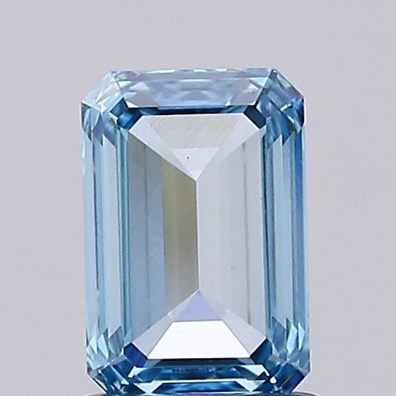 Loose Diamond - EMERALD 1.01ct Fancy Vivid Blue VS1: Loose Diamond - EMERALD 1.01ct Fancy Vivid Blue VS1 Source: This is a real non-mined Diamond that has been grown in a lab Shape: EMERALD Carats: 1.01 Color: Fancy Vivid Blue Certification: IGI Video:
