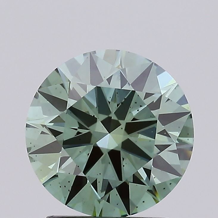 Ideal Loose Diamond - ROUND 2.01ct Fancy Vivid Green VS2: Ideal Loose Diamond - ROUND 2.01ct Fancy Vivid Green VS2 Source: This is a real non-mined Diamond that has been grown in a lab Shape: ROUND Carats: 2.01 Color: Fancy Vivid Green Certification: IGI Vid