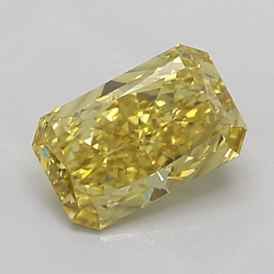 Loose Diamond - RADIANT 1.36ct Fancy Vivid Yellow VS2: Loose Diamond - RADIANT 1.36ct Fancy Vivid Yellow VS2 Source: This is a real non-mined Diamond that has been grown in a lab Shape: RADIANT Carats: 1.36 Color: Fancy Vivid Yellow Certification: IGI Vid