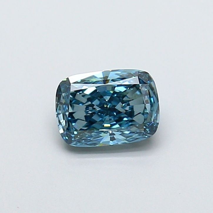 Loose Diamond - CUSHION MODIFIED 1.07ct Fancy Vivid Blue VS1: Loose Diamond - CUSHION MODIFIED 1.07ct Fancy Vivid Blue VS1 Source: This is a real non-mined Diamond that has been grown in a lab Shape: CUSHION MODIFIED Carats: 1.07 Color: Fancy Vivid Blue Certific