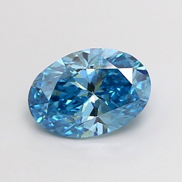 Loose Diamond - OVAL 1.05ct Fancy Vivid Blue VS1: Loose Diamond - OVAL 1.05ct Fancy Vivid Blue VS1 Source: This is a real non-mined Diamond that has been grown in a lab Shape: OVAL Carats: 1.05 Color: Fancy Vivid Blue Certification: IGI Video: