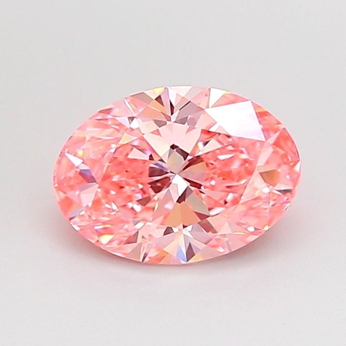 Loose Diamond - OVAL 1.47ct Fancy Vivid Pink VVS2: Loose Diamond - OVAL 1.47ct Fancy Vivid Pink VVS2 Source: This is a real non-mined Diamond that has been grown in a lab Shape: OVAL Carats: 1.47 Color: Fancy Vivid Pink Certification: IGI Video: