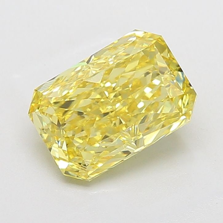 Loose Diamond - RADIANT 4.03ct Fancy Vivid Yellow VS1: Loose Diamond - RADIANT 4.03ct Fancy Vivid Yellow VS1 Source: This is a real non-mined Diamond that has been grown in a lab Shape: RADIANT Carats: 4.03 Color: Fancy Vivid Yellow Certification: IGI Vid