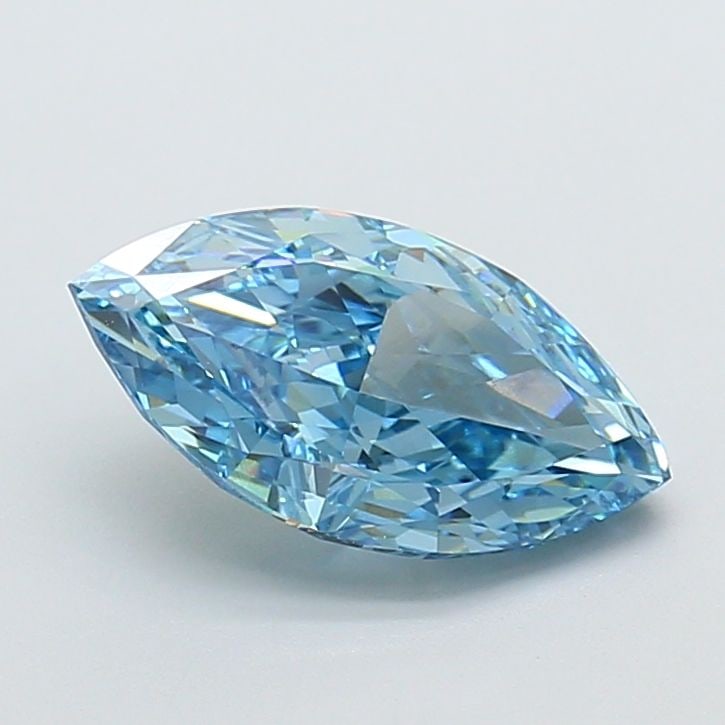 Loose Diamond - MARQUISE 3.51ct Fancy Vivid Blue VVS2: Loose Diamond - MARQUISE 3.51ct Fancy Vivid Blue VVS2 Source: This is a real non-mined Diamond that has been grown in a lab Shape: MARQUISE Carats: 3.51 Color: Fancy Vivid Blue Certification: IGI Vide