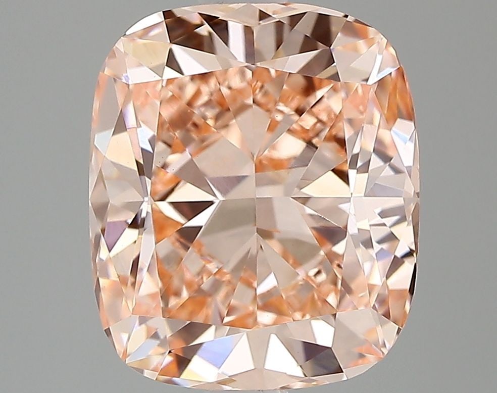 Loose Diamond - CUSHION MODIFIED 2.53ct Fancy Vivid Pink VVS2: Loose Diamond - CUSHION MODIFIED 2.53ct Fancy Vivid Pink VVS2 Source: This is a real non-mined Diamond that has been grown in a lab Shape: CUSHION MODIFIED Carats: 2.53 Color: Fancy Vivid Pink Certifi