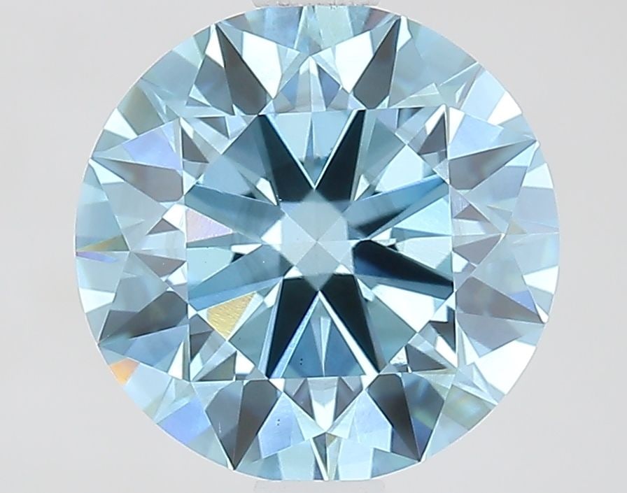 Ideal Loose Diamond - ROUND 2.07ct Fancy Vivid Blue VS2: Ideal Loose Diamond - ROUND 2.07ct Fancy Vivid Blue VS2 Source: This is a real non-mined Diamond that has been grown in a lab Shape: ROUND Carats: 2.07 Color: Fancy Vivid Blue Certification: IGI Video