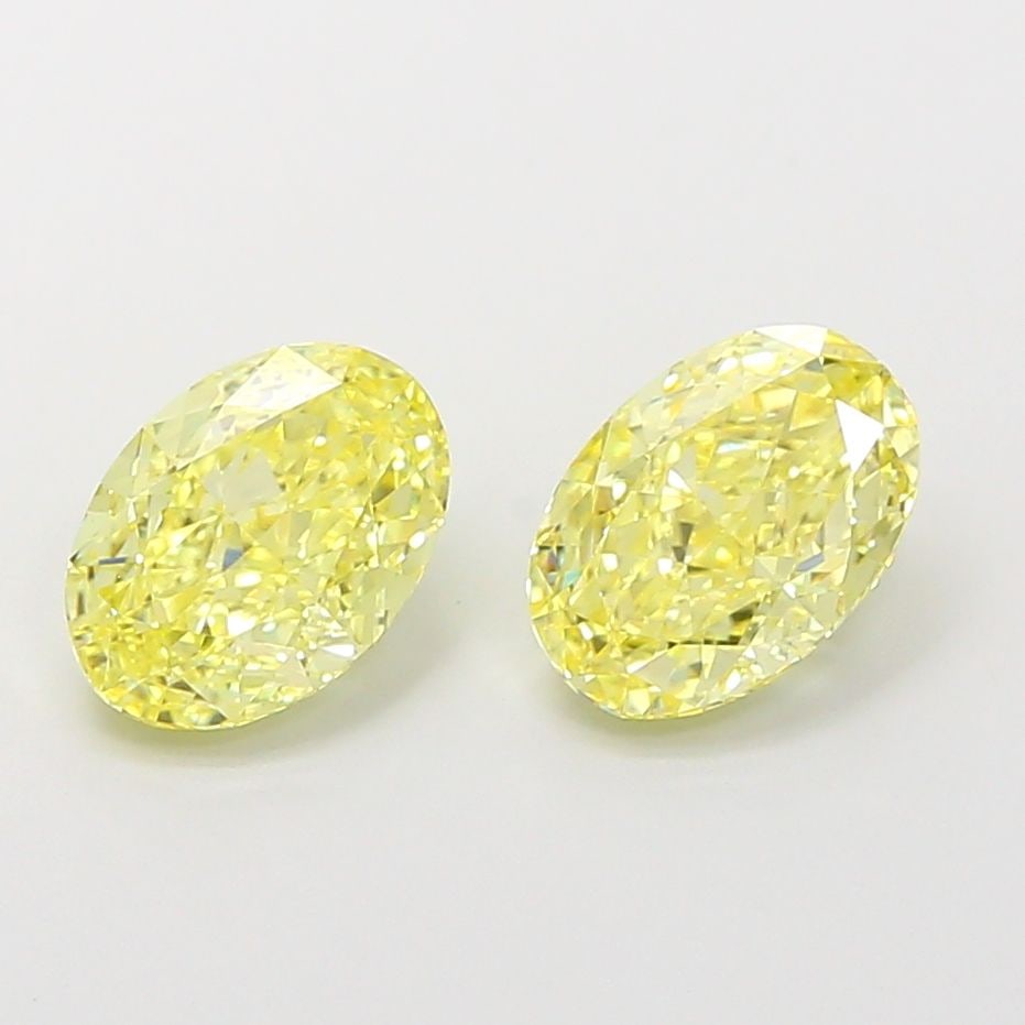 Loose Diamond - OVAL 1.29ct Fancy Intense Yellow VVS2: Loose Diamond - OVAL 1.29ct Fancy Intense Yellow VVS2 Source: This is a real non-mined Diamond that has been grown in a lab Shape: OVAL Carats: 1.29 Color: Fancy Intense Yellow Certification: IGI Vide