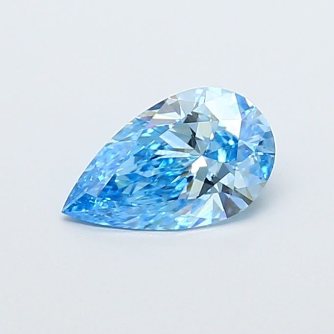 Loose Diamond - PEAR 1.08ct Fancy Vivid Blue VVS2: Loose Diamond - PEAR 1.08ct Fancy Vivid Blue VVS2 Source: This is a real non-mined Diamond that has been grown in a lab Shape: PEAR Carats: 1.08 Color: Fancy Vivid Blue Certification: IGI Video: