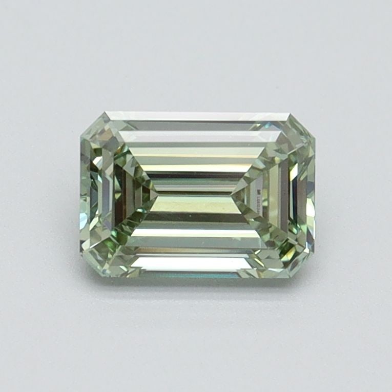 Loose Diamond - EMERALD 0.75ct Fancy Intense Green VS1: Loose Diamond - EMERALD 0.75ct Fancy Intense Green VS1 Source: This is a real non-mined Diamond that has been grown in a lab Shape: EMERALD Carats: 0.75 Color: Fancy Intense Green Certification: IGI V