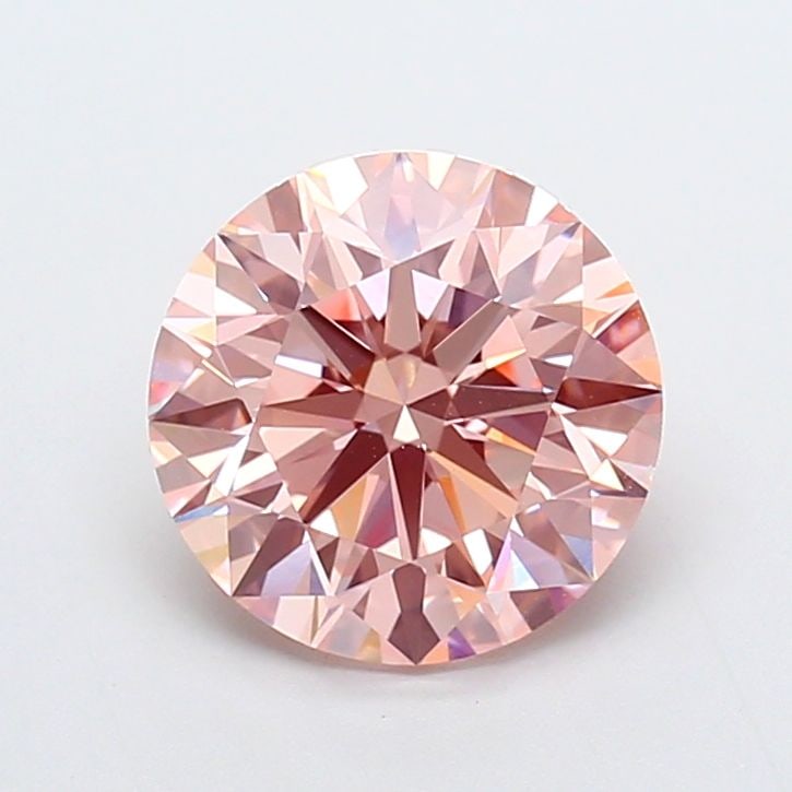 Ideal Loose Diamond - ROUND 4.04ct Fancy Intense Pink VVS2: Ideal Loose Diamond - ROUND 4.04ct Fancy Intense Pink VVS2 Source: This is a real non-mined Diamond that has been grown in a lab Shape: ROUND Carats: 4.04 Color: Fancy Intense Pink Certification: IGI 