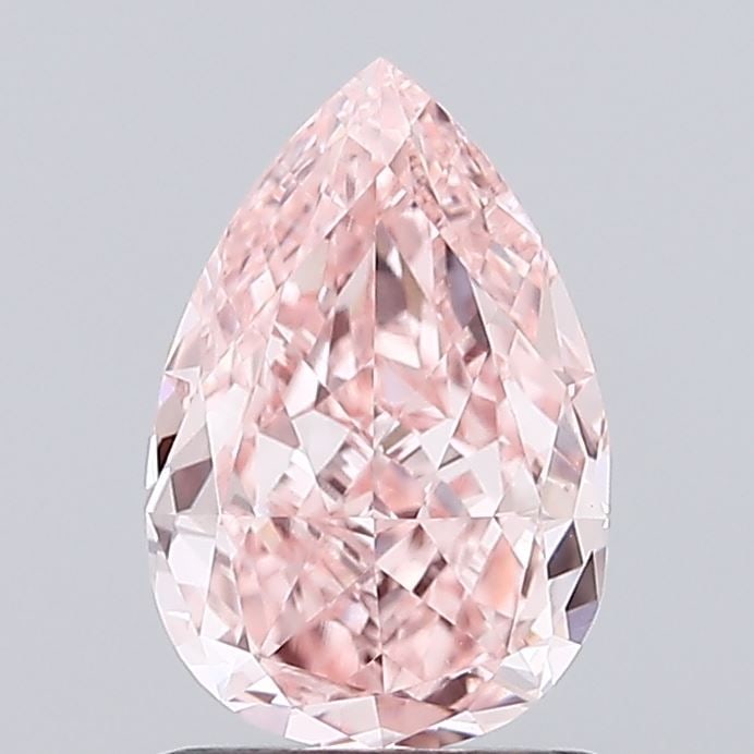 Loose Diamond - PEAR 1.36ct Fancy Vivid Pink VS2: Loose Diamond - PEAR 1.36ct Fancy Vivid Pink VS2 Source: This is a real non-mined Diamond that has been grown in a lab Shape: PEAR Carats: 1.36 Color: Fancy Vivid Pink Certification: IGI Video: