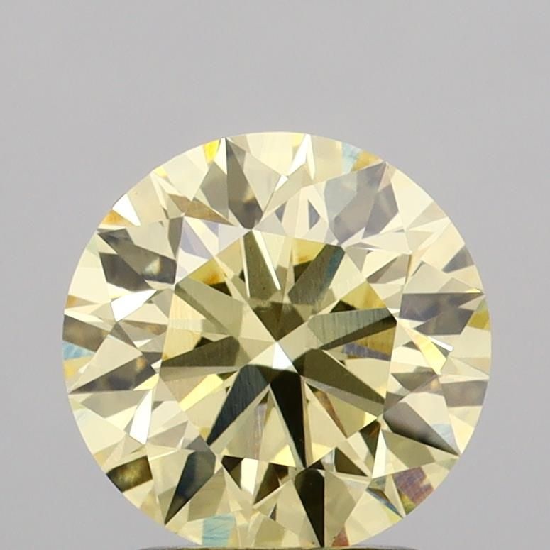 Ideal Loose Diamond - ROUND 2.09ct Fancy Intense Yellow VS1: Ideal Loose Diamond - ROUND 2.09ct Fancy Intense Yellow VS1 Source: This is a real non-mined Diamond that has been grown in a lab Shape: ROUND Carats: 2.09 Color: Fancy Intense Yellow Certification: I