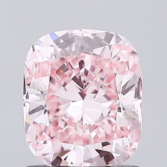 Loose Diamond - CUSHION MODIFIED 1.01ct Fancy Vivid Pink VS1: Loose Diamond - CUSHION MODIFIED 1.01ct Fancy Vivid Pink VS1 Source: This is a real non-mined Diamond that has been grown in a lab Shape: CUSHION MODIFIED Carats: 1.01 Color: Fancy Vivid Pink Certific