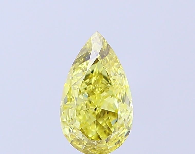 Loose Diamond - PEAR 1.03ct Fancy Intense Yellow SI1: Loose Diamond - PEAR 1.03ct Fancy Intense Yellow SI1 Source: This is a real non-mined Diamond that has been grown in a lab Shape: PEAR Carats: 1.03 Color: Fancy Intense Yellow Certification: IGI Video