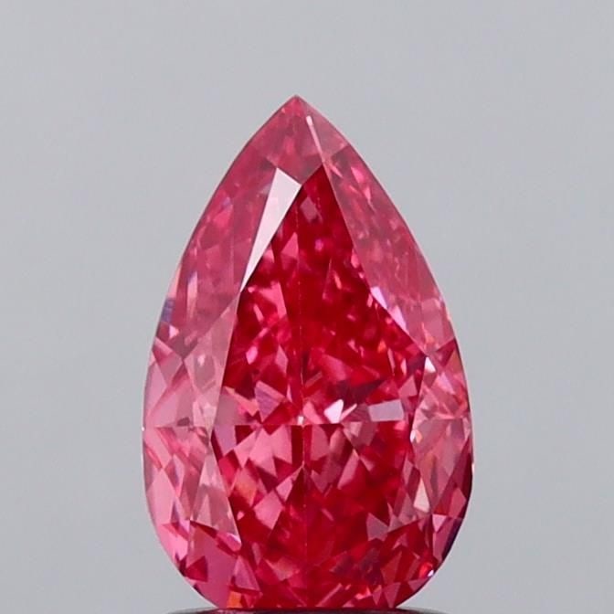 Loose Diamond - PEAR 1.39ct Fancy Vivid Pink VS2: Loose Diamond - PEAR 1.39ct Fancy Vivid Pink VS2 Source: This is a real non-mined Diamond that has been grown in a lab Shape: PEAR Carats: 1.39 Color: Fancy Vivid Pink Certification: IGI Video: