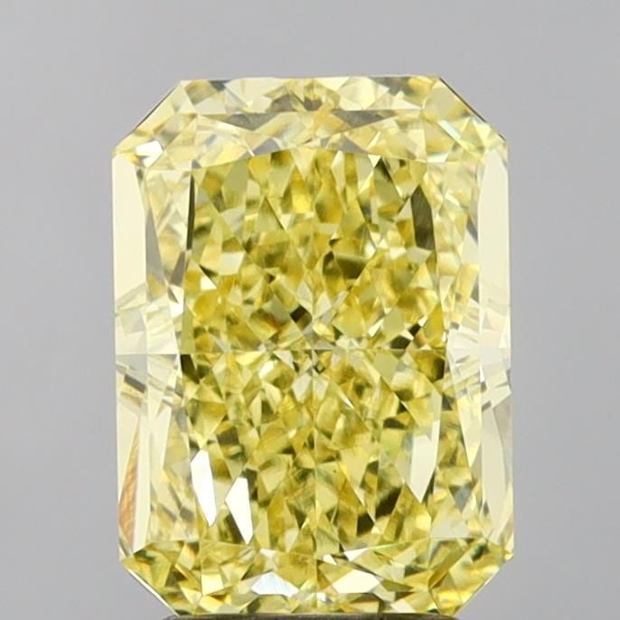 Loose Diamond - RADIANT 3.09ct Fancy Intense Yellow VVS2: Loose Diamond - RADIANT 3.09ct Fancy Intense Yellow VVS2 Source: This is a real non-mined Diamond that has been grown in a lab Shape: RADIANT Carats: 3.09 Color: Fancy Intense Yellow Certification: IG