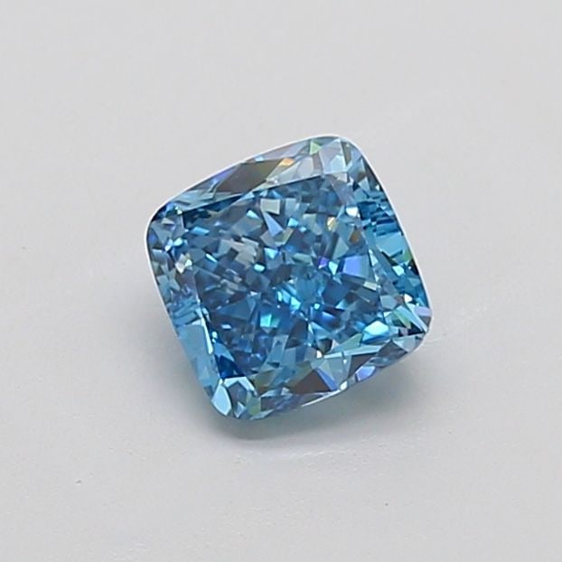 Loose Diamond - CUSHION MODIFIED 1.61ct Fancy Vivid Blue VVS2: Loose Diamond - CUSHION MODIFIED 1.61ct Fancy Vivid Blue VVS2 Source: This is a real non-mined Diamond that has been grown in a lab Shape: CUSHION MODIFIED Carats: 1.61 Color: Fancy Vivid Blue Certifi