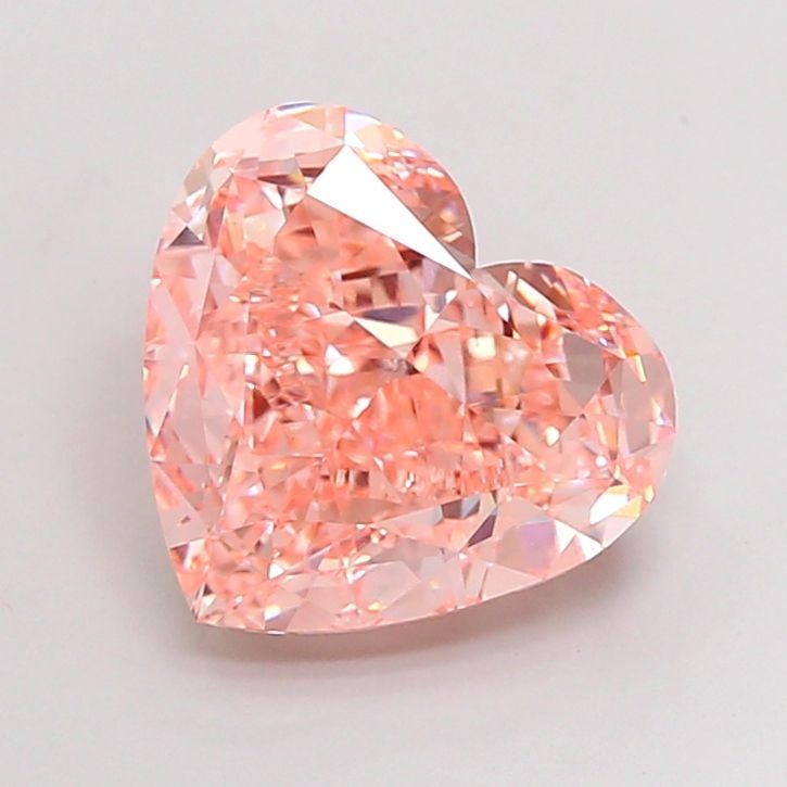 Loose Diamond - HEART 7.07ct Fancy Intense Pink VS1: Loose Diamond - HEART 7.07ct Fancy Intense Pink VS1 Source: This is a real non-mined Diamond that has been grown in a lab Shape: HEART Carats: 7.07 Color: Fancy Intense Pink Certification: IGI Video: