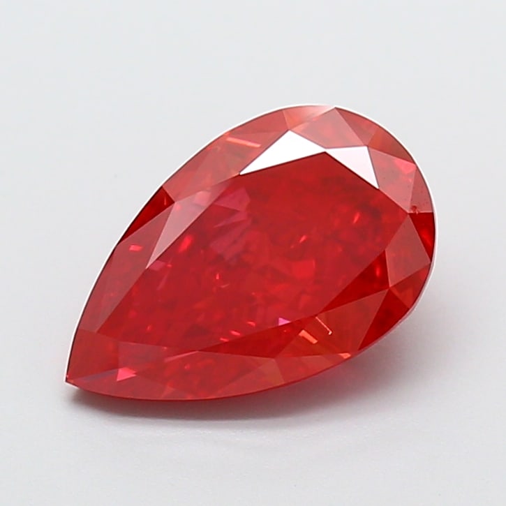 Loose Diamond - PEAR 2.6ct RED VS2: Loose Diamond - PEAR 2.6ct RED VS2 Source: This is a real non-mined Diamond that has been grown in a lab Shape: PEAR Carats: 2.6 Color: RED Clarity: VS2 Certification: IGI Condition: Pre-Owned PLEASE 