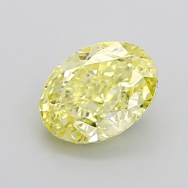 Loose Diamond - OVAL 1.08ct Fancy Yellow VS2: Loose Diamond - OVAL 1.08ct Fancy Yellow VS2 Source: This is a real non-mined Diamond that has been grown in a lab Shape: OVAL Carats: 1.08 Color: Fancy Yellow Certification: IGI Video: