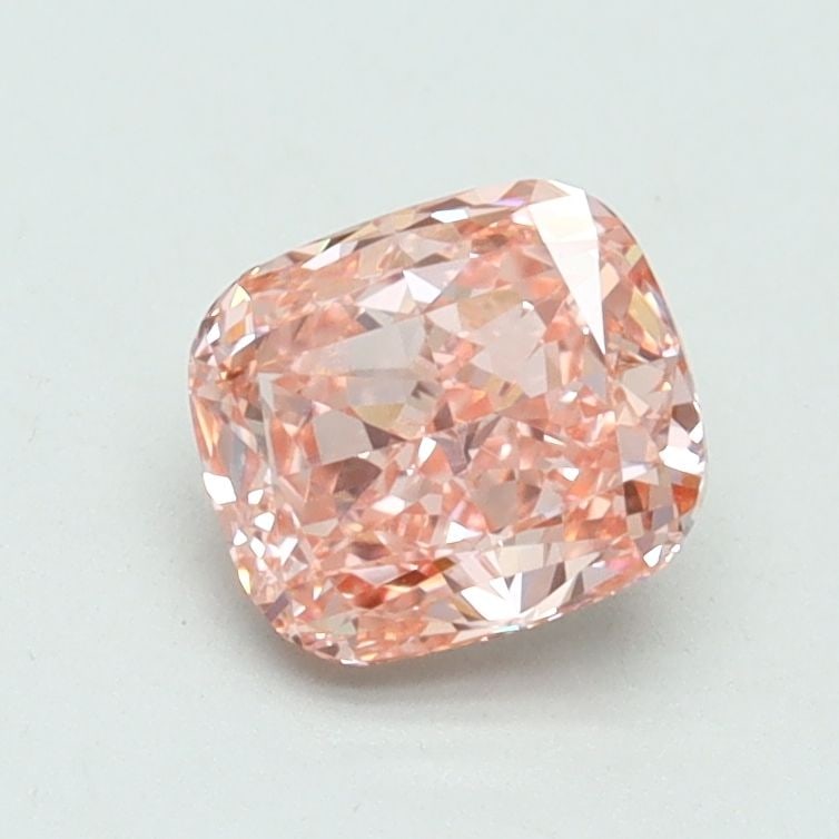 Loose Diamond - CUSHION BRILLIANT 1.01ct Fancy Vivid Pink VS1: Loose Diamond - CUSHION BRILLIANT 1.01ct Fancy Vivid Pink VS1 Source: This is a real non-mined Diamond that has been grown in a lab Shape: CUSHION BRILLIANT Carats: 1.01 Color: Fancy Vivid Pink Certif