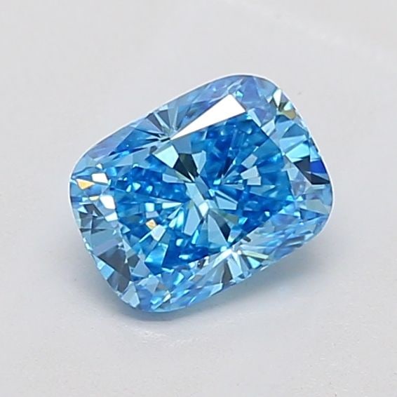 Loose Diamond - CUSHION MODIFIED 1.0ct Fancy Vivid Blue VS1: Loose Diamond - CUSHION MODIFIED 1.0ct Fancy Vivid Blue VS1 Source: This is a real non-mined Diamond that has been grown in a lab Shape: CUSHION MODIFIED Carats: 1.0 Color: Fancy Vivid Blue