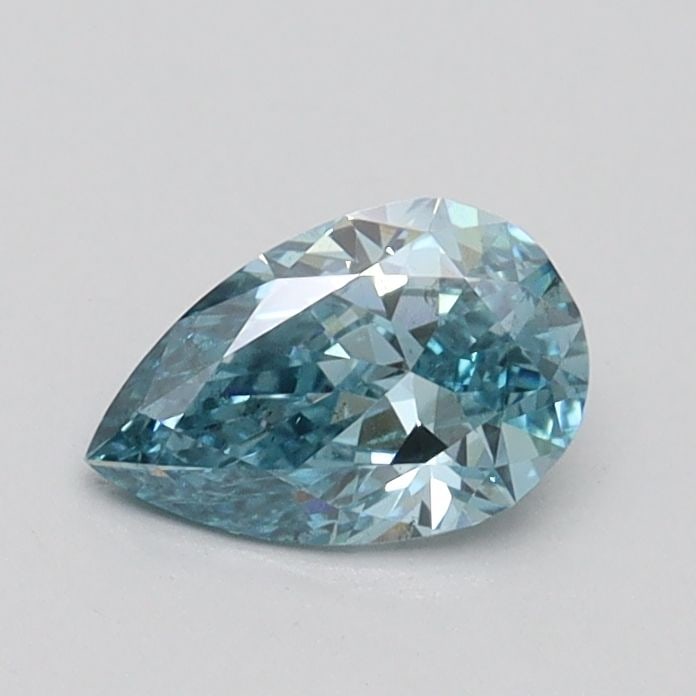 Loose Diamond - PEAR 0.5ct Fancy Vivid Blue VS2: Loose Diamond - PEAR 0.5ct Fancy Vivid Blue VS2 Source: This is a real non-mined Diamond that has been grown in a lab Shape: PEAR Carats: 0.5 Color: Fancy Vivid Blue Certification: IGI Video: Video