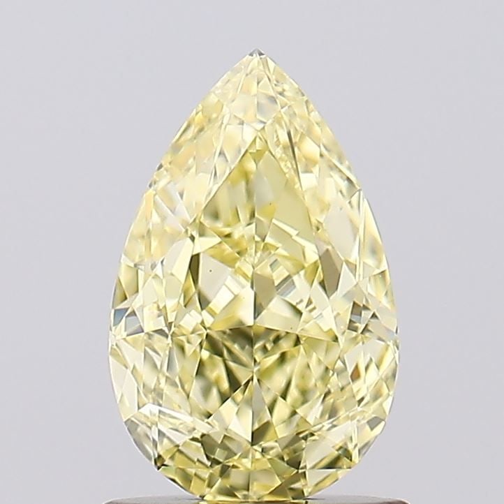 Loose Diamond - PEAR 1.1ct Fancy Intense Yellow VS1: Loose Diamond - PEAR 1.1ct Fancy Intense Yellow VS1 Source: This is a real non-mined Diamond that has been grown in a lab Shape: PEAR Carats: 1.1 Color: Fancy Intense Yellow Certification: IGI Video: