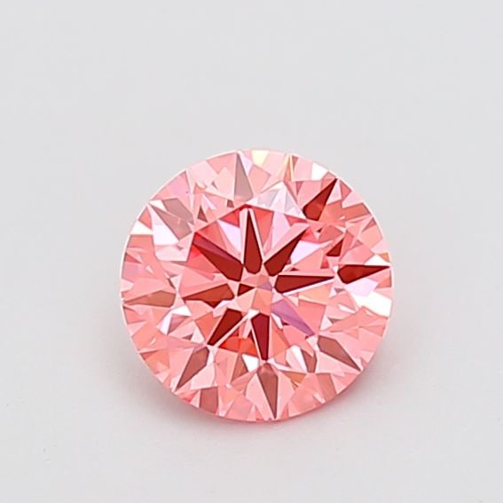 Loose Diamond - ROUND 1.0ct Fancy Vivid Pink VS1: Loose Diamond - ROUND 1.0ct Fancy Vivid Pink VS1 Source: This is a real non-mined Diamond that has been grown in a lab Shape: ROUND Carats: 1.0 Color: Fancy Vivid Pink Certification: IGI Video: